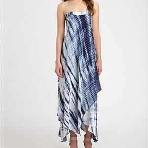 MICHAEL Michael Kors tie-dye handkerchief hem maxi